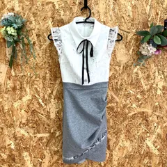 SG5157 JEWELS ノースリーブドレス スパンコール付き