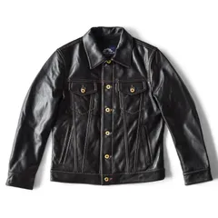 Goat Skin Leather Trucker Jacket 3rd｜ ゴートスキン トラッカージャケット3rdタイプ