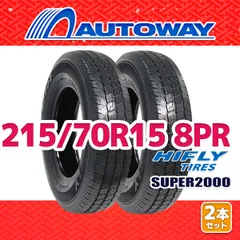【AUTOWAY】 新品 215/70R15 サマータイヤ HIFLY SUPER2000 15インチ 2本セット 夏タイヤ オートウェイのサムネイル