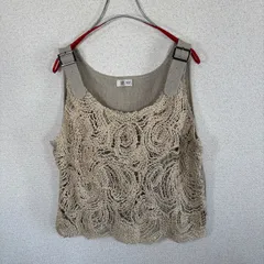 DOS NUS エプタモーダ 日本製 かぎ針編み クロシェ ビスチェ ベスト