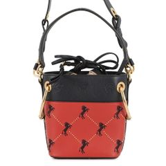 Chloe クロエ ROY ロイ ミニバケットバッグ リトルホース ネイビー 