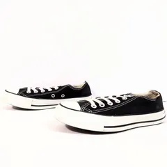 人気ブランド◎【CONVERSE】コンバース スニーカー ローカット シューズ M9166 ALLSTAR オールスター カジュアル シンプル ライン おしゃれ 定番 大人気 レディース 黒 ブラック 23.5cm /M43099HH