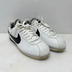 (280)ナイキ スニーカー コルテッツ 白 ブラック