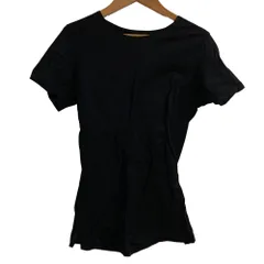 美品 Yohji Yamamoto ヨウジヤマモト 95SS 90s ヴィンテージ ショートスリーブ カットソー Tシャツ FB-T03-059 Mサイズ ブラック レディース 古着 中古 USEDのサムネイル