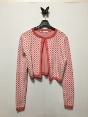 ZARA クロップドニットカーディガン