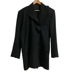 良品 BALENCIAGA バレンシアガ ピークドラペル ダブルブレスレット テーラードコート 505493 サイズ32 ブラック レディース 古着 中古 USEDのサムネイル
