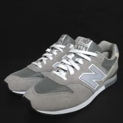 新品同様 New Balance ニューバランス ローカット スニーカー シューズ CM996GR2 26.5cm グレー メンズ 古着 中古 USED
