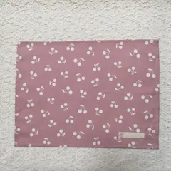 ランチョンマット　さくらんぼ♪（ピンク）