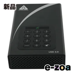 Apricorn アプリコーン セキュアストレージ Aegis Padlock DTシリーズ AES-XTS 256ビット 20TB 3.5インチ ADT-3PL256-20TB R2 (2613588)