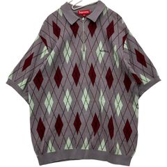 Supreme 21ss hex zip up polo - メルカリ