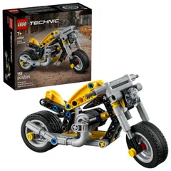O LEGO レゴ 42225 黄色のオートバイ レゴテクニック TECHNIC レゴブロック ブロック 車 オートバイ バイク 知育 7歳 キッズ 男の子 女の子 プレゼント クリスマス ブラックフライデー 贈り物 お祝い