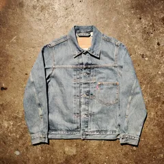 LEVI'S TYPE Ⅰ TRUCKER JACKET S ミディアムインディゴ リーバイス 1st トラッカージャケット デニムジャケット A3174-0004