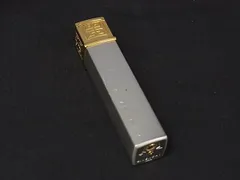 ■美品■ GIVENCHY ジバンシィ 高級ガスライター ローラーガスライター 喫煙グッズ 喫煙具 メンズ シルバー系×ゴールド系 DL1038のサムネイル