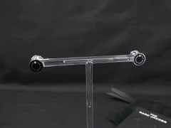■極美品■ MARC JACOBS マークジェイコブス ラインストーン ピアス アクセサリー メンズ レディース ブラック系×シルバー系 DL5131
