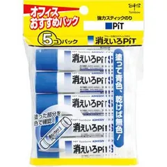 トンボ鉛筆 スティック糊消えいろピットＳ ５Ｐパック のサムネイル