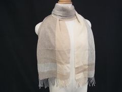 260630 ランバン ストール カシミヤ ベージュ 未使用 タグ付き. - メルカリ