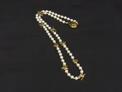 courreges クレージュ ネックレス ペンダント アクセサリー レディース ゴールド系×アイボリー系 DL8017