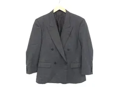 ChristianDior クリスチャンディオール ウール100％ ジャケット アウター 上着 洋服 メンズ グレー系 DL9245