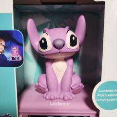 新品☆リロアンドスティッチ エンジェルナイトライト目覚まし時計