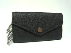 ■美品■ MICHAEL KORS マイケルコース レザー 5連キーケース 鍵入れ メンズ レディース ブラック系 DM0092