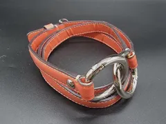 COACH コーチ レザー バッグ用 ショルダーストラップ 斜め掛け 肩掛け レディース オレンジ系 DM1550