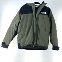 THE NORTH FACE ダウンジャケット オリーブ/ブラック - メルカリ