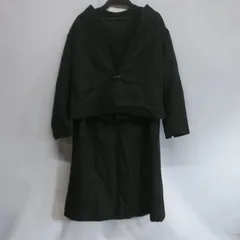 レディース　スーツ　喪服　ジャケット　ワンピース　レイヤード風　黒　大きいサイズ　4L  ☆KP-019☆