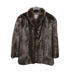 SAGA MINK サガミンク 毛皮 コート ダークブラウン レディース - メルカリ