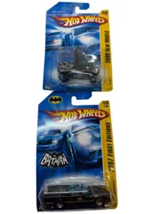 ホットウィール 2007 FIRST EDITIONS『BATMAN Batmobile』2008 NEW MODELS『Dragtor』2台 おまとめ 未開封 Hot Wheels   S7-10-413