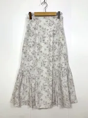 MISCH MASCH ミッシュマッシュ MM347202 定価12100円 ジュイシャドーフラワー スカート sizeM/ピンク ■■レディース