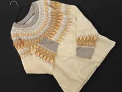 新品 Rope Picnic ロペピクニック ノルディック柄 ニット セーター size40/アイボリー ◇■ レディース