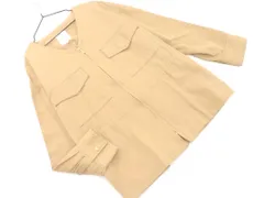 LEPSIM レプシィムローリーズファーム ノーカラー ジャケット sizeM/ベージュ ◇■ レディースのサムネイル