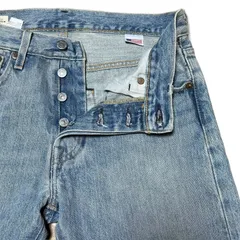 LEVI'S PREMIUM 501 made in USA BIG-E ボタン裏5244 ストレートデニム ライトブルー サイズW28 メンズS リーバイス プレミアム