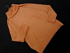 Techichi テチチ ラメ タートルネック ニット セーター sizeF/オレンジ ◇■ レディース