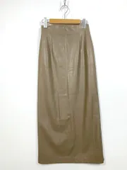 snidel スナイデル SWFS221175 シンプルタイト スカート size0/ベージュ ■■レディース