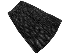 earth music&ecology アースミュージック＆エコロジー ドット プリーツ スカート sizeF/黒 ■◇ レディース