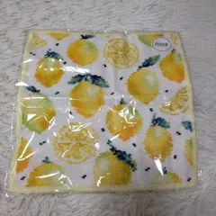FEILER レモン ハンカチ タオル ハンドタオル 黄色 イエロー