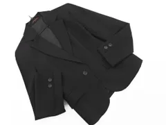 TRANS WORK トランスワーク テーラード ジャケット size40/黒 ■■ レディースのサムネイル