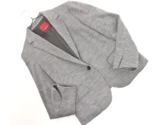 AMACA アマカ ウール混 ジャケット size38/グレー ◇■ レディース