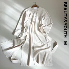 BEAUTY&YOUTH UNITED ARROWS ビューティー&ユース ユナイテッドアローズ☆BY スムース スリット ロングコート Mのサムネイル