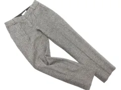 NATURAL BEAUTY BASIC ナチュラルビューティーベーシック ウール混 クロップド パンツ sizeS/グレー ◇■ レディース