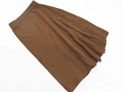B:MING BEAMS ビームス ウール混 ニット ロング スカート 茶 ◇■ レディースのサムネイル