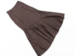 CLASSICAL ELF クラシカルエルフ フェイクレザー マーメイド スカート sizeM/ブラウン ◇■ レディース