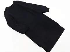 simplicite シンプリシテェ ウール混 ニット ワンピース 紺 ◇■ レディースのサムネイル