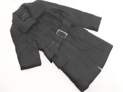 ZARA basic ザラ ベーシック ウール混 スタンドカラー コート sizeM/グレー ◇■ レディース