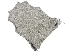 EVEX by KRIZIA エヴェックスバイクリツィア サイドリボン ニット ベスト size40/グレー ◇■ レディース