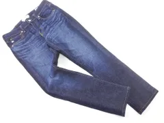 SOMETHING サムシング エドウィン HANA SKY38 テーパード デニムパンツ size28/濃紺 ■■ レディース