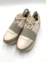 ELENDEEK エレンディーク 定価15950円 プラットフォーム スニーカー グレージュ ■■レディース