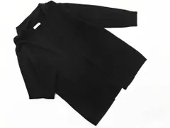 FRAME WORK フレームワーク ウール混 ショール カーディガン 黒 ◇■ レディース