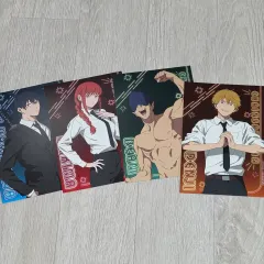 まとめ) チェンソーマン アニメイト 特典 イラスト カード 4種